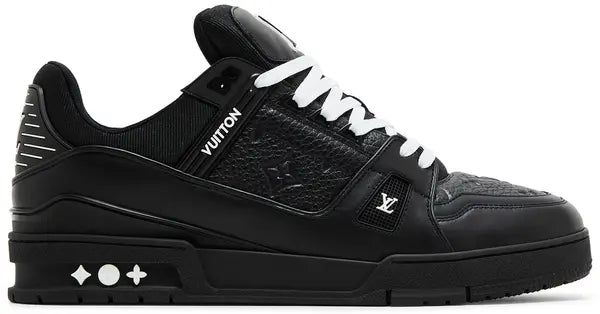 louis vuitton trainer embossed monogram black