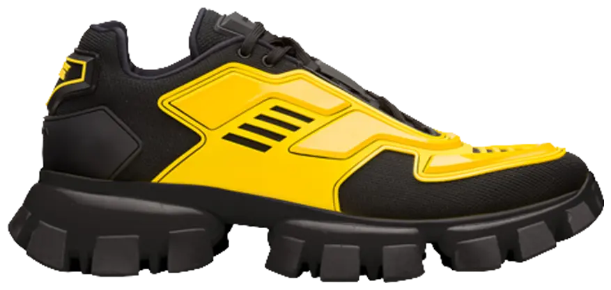 Prada Cloudbust Thunder Knit Black Yellow