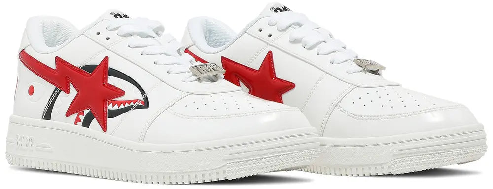 Bapesta Low M2 'Shark Face - White'