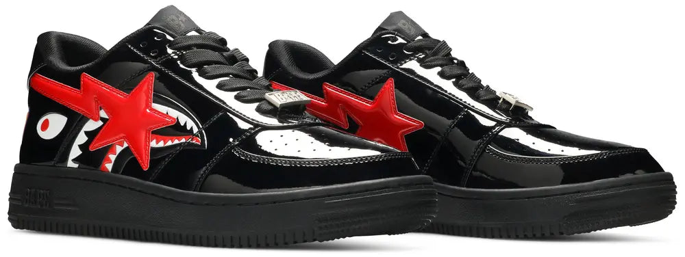 Bapesta Low M2 'Shark Face - Black'