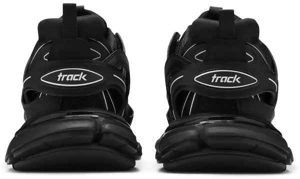 balenciaga track sneaker black white