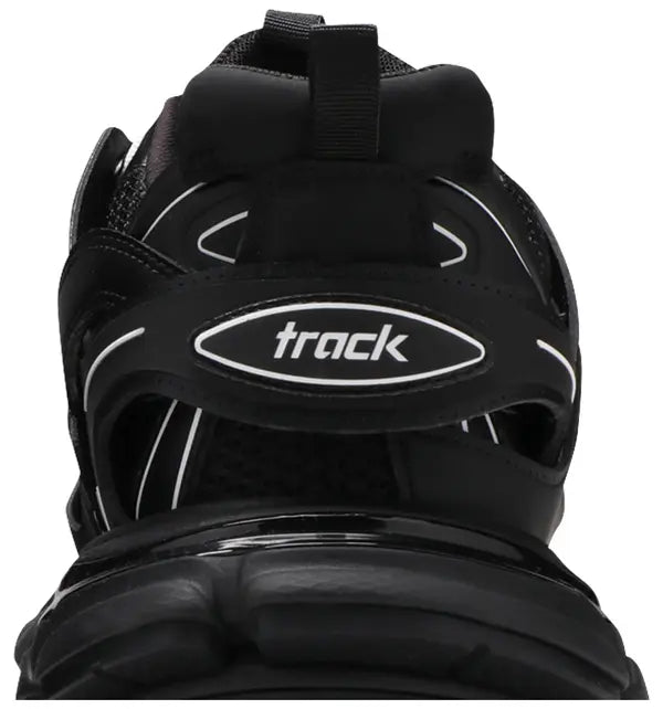 balenciaga track sneaker black white