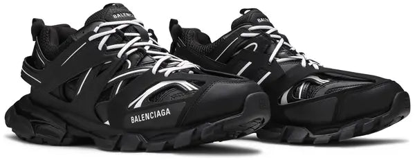 balenciaga track sneaker black white