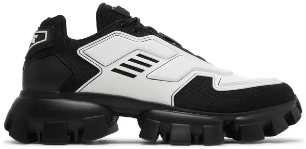 Prada Cloudbust Thunder Knit Black White