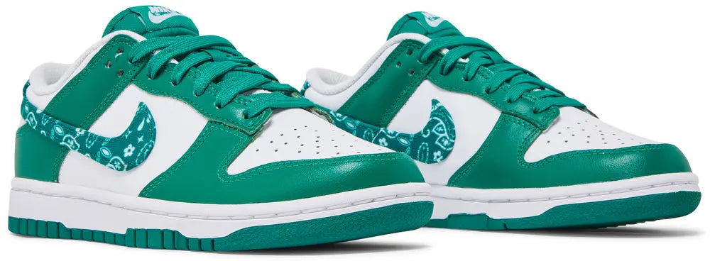 nike air force one Dunk Low 'Green Paisley'