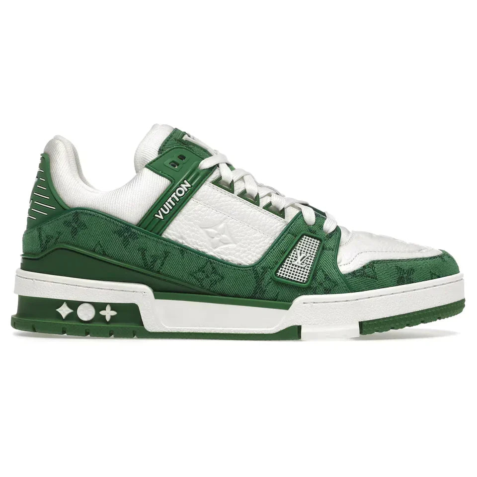 louis vuitton trainer green