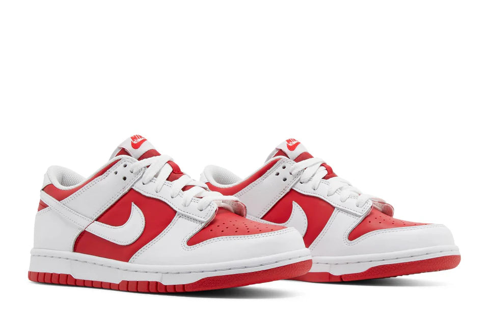 NIKE DUNK LOW WHITE UNIVERSITY RED