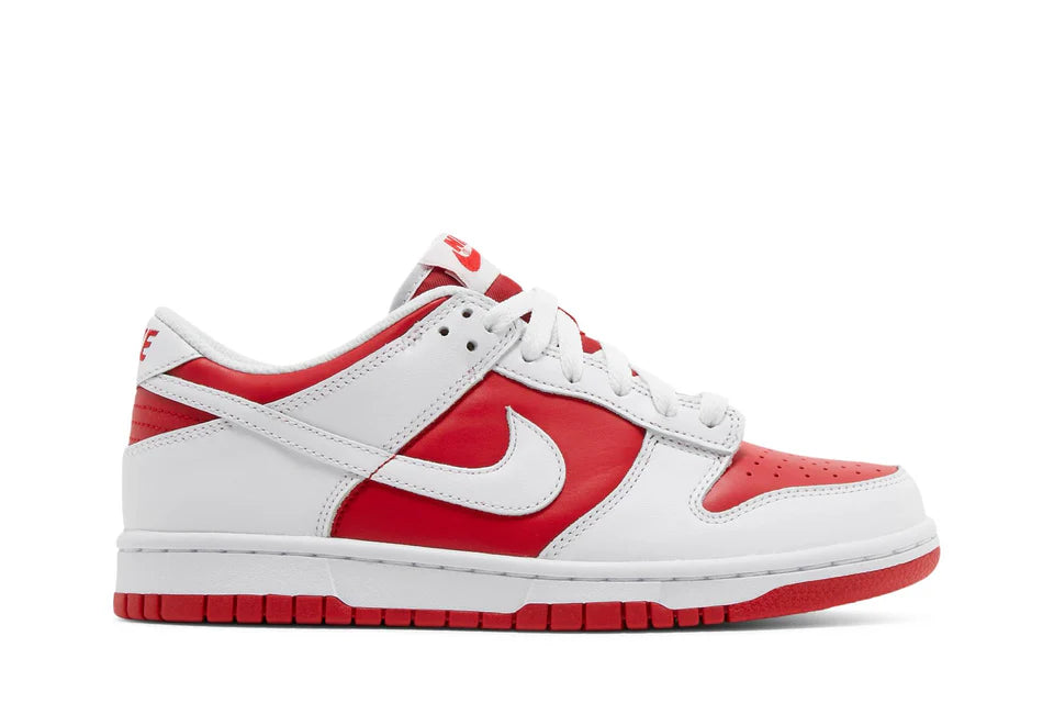 NIKE DUNK LOW WHITE UNIVERSITY RED