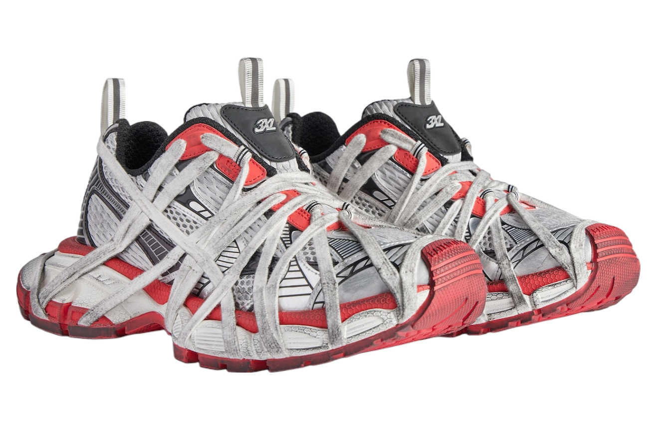 Balenciaga 3xl Extreme Lace Grey  Red