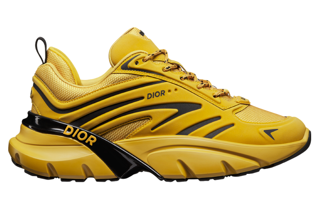 Dior B32 Blade Yellow Mesh  Fabric