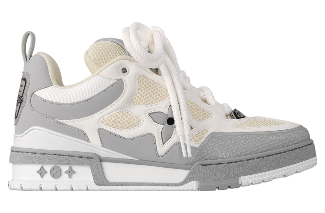 Louis Vuitton Skate Grey White Beige