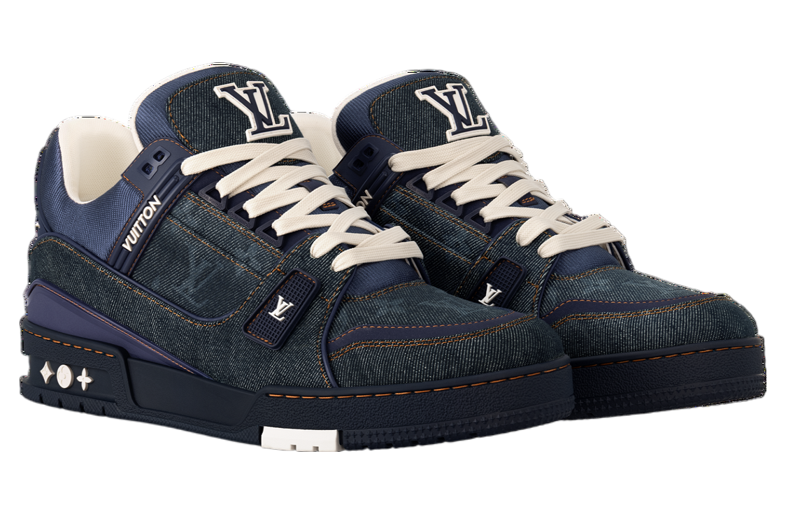 louis vuitton trainer marine