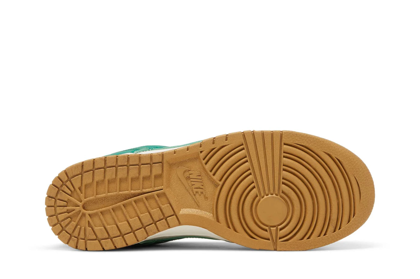NIKE DUNK LOW MALACHITE METALLIC GOLD