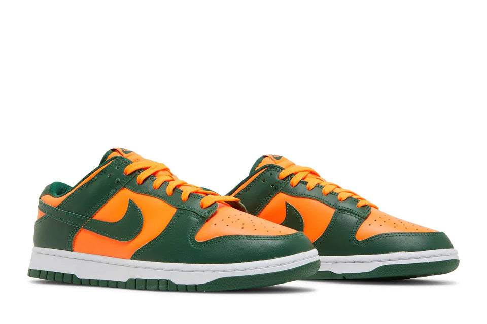 NIKE DUNK LOW MIAMI HURRICANES