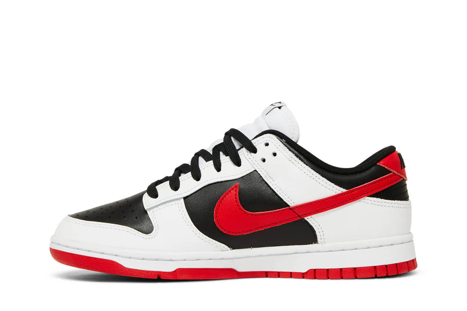 NIKE DUNK LOW WHITE BLACK RED