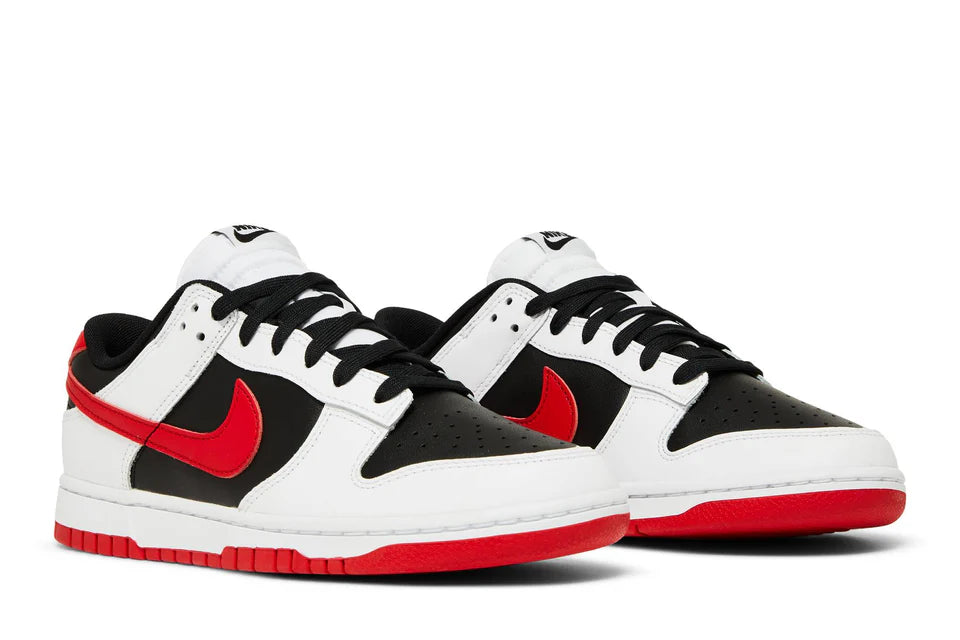 NIKE DUNK LOW WHITE BLACK RED